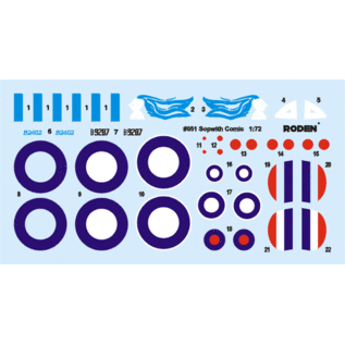 Roden Sopwith F.1/3 Comic (Camel Interceptor) - 1:72