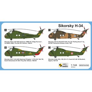 Mark I. Sikorsky H-34 "In Combat" - 1:144