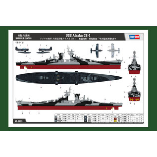 HobbyBoss USS Alaska CB-1 - 1:350