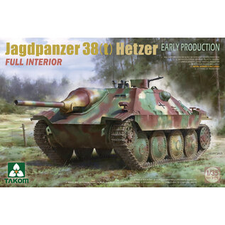 TAKOM Jagdpanzer 38(t) Hetzer Early Production Full Interior - 1:35