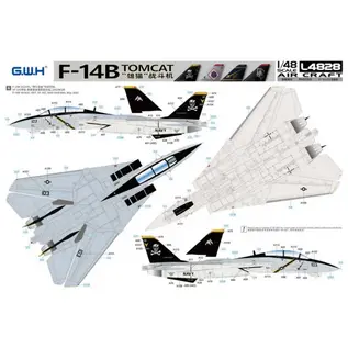 Great Wall Hobby  Grumman F-14B Tomcat - 1:48