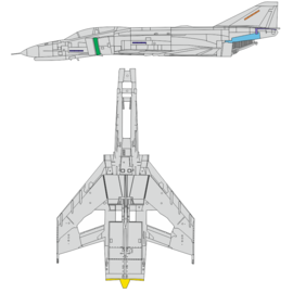 Eduard Eduard - F-4E Masks for Surface Panels (MENG-Kit) - 1:48