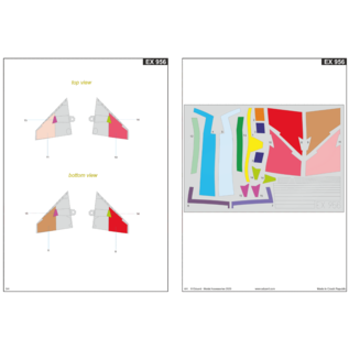 Eduard F-4E Masks for Surface Panels (MENG-Kit) - 1:48