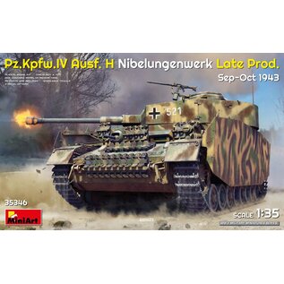 MiniArt Pz.Kpfw.IV Ausf. H Nibelungenwerk Late Prod. Sep-Oct 1943 - 1:35