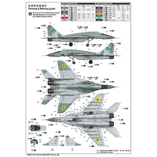 Trumpeter Mikojan-Gurewitsch MiG-29C Fulcrum - 1:32