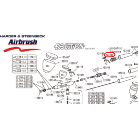 Harder & Steenbeck Harder & Steenbeck - Mittelteil f. Evolution Silverline