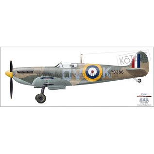 KOTARE Supermarine Spitfire Mk. Ia "Brian Lane" - Limited Edition - 1:32