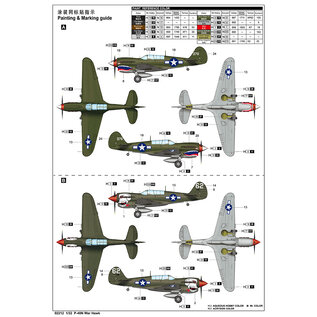 Trumpeter Curtiss P-40N Warhawk - 1:32