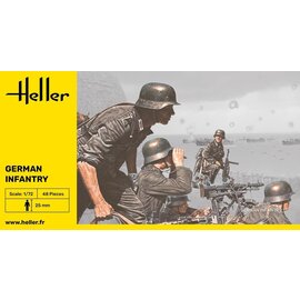 Heller Heller - German Infantry - 1:72