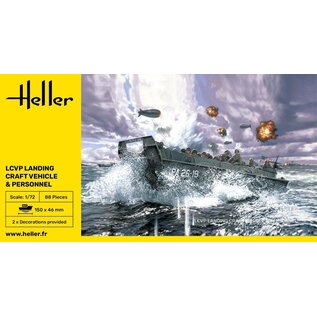 Heller LCVP - Landing Craft Vehicle Personnel ("Higgins Boat") - 1:72