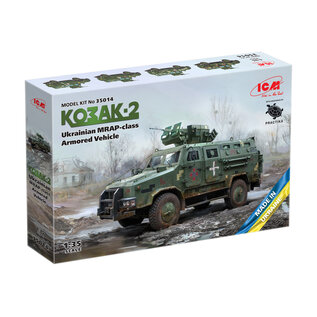 ICM "Kozak-2" - Ukrainian MRAP-class Armored Vehicle - 1:35