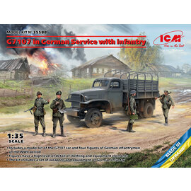 ICM ICM - G7107 in German Service with infantry - 1:35