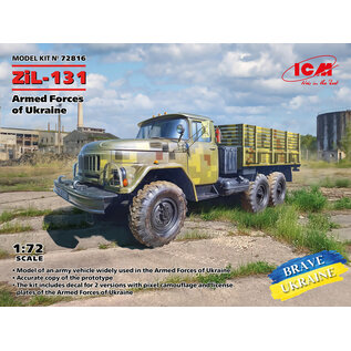 ICM ZiL-131 Military Truck of the Armed Forces of Ukraine - 1:72