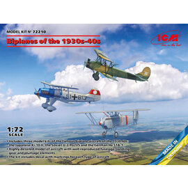 ICM ICM - Biplanes of the 1930s and 1940s - 1:72