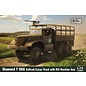 IBG Models Diamond T 968 Softcab Cargo Truck with M2 Machine Gun - 1:72