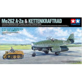 TAMIYA Messerschmitt Me 262 A-2a w/Kettenkraftrad - 1:48