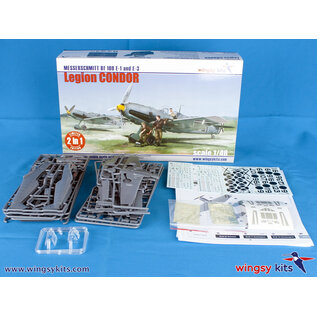 Wingsy Kits Messerschmitt Bf 109E-1 and E-3 Legion Condor - 2 in 1 - 1:48