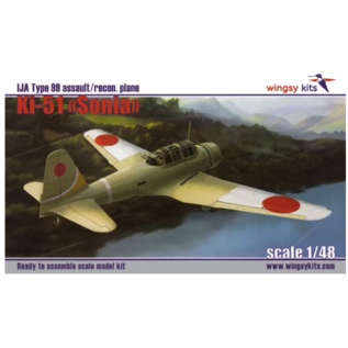 Wingsy Kits Mitsubishi Ki-51 "Sonia" IJA Type 99 assault/recon. plane - 1:48