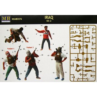 Master Box IRAQ - Kit 2 (5 figures) - 1:35
