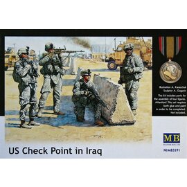 Master Box Master Box - U.S. Check Point in Iraq (4 fig.) - 1:35