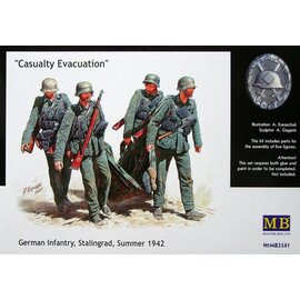 Master Box Master Box - "Casualty Evacuation" German Infantry (Stalingrad, 1942) - 1:35