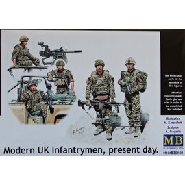 Master Box Master Box - Modern UK Infantrymen, present day (5 fig.) - 1:35