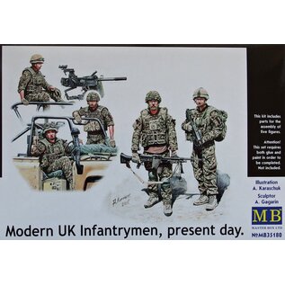 Master Box Modern UK Infantrymen, present day (5 fig.) - 1:35
