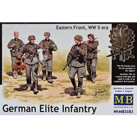 Master Box Master Box - German Elite Infantry, Eastern Front WWII - 1:35