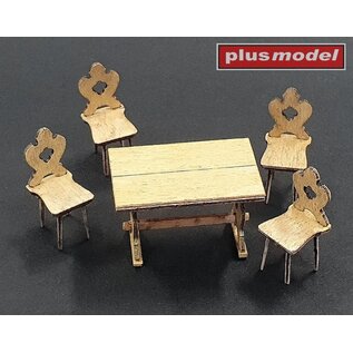 Plusmodel Country furniture / Bauernhof-Möbel - 1:35