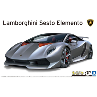 Aoshima Lamborghini Sesto Elemento - 1:24
