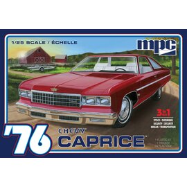 MPC MPC - '76 Chevy Caprice w/ Trailer - 1:25