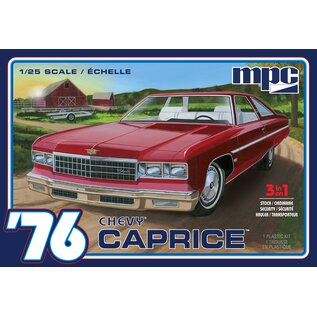 MPC '76 Chevy Caprice w/ Trailer - 1:25
