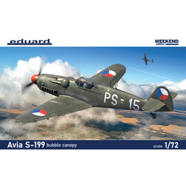 Eduard Eduard - Avia S-199 Bubble Canopy - Weekend Edition - 1:72