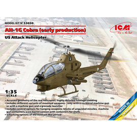 ICM ICM - Bell AH-1G Cobra (early production) US Attack Helicopter - 1:35