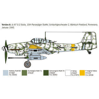 Italeri Junkers Ju 87G-2 "Kanonenvogel" - 1:72
