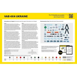 Heller VAB 4x4 Ukraine - 1:35