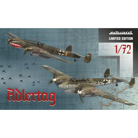 Eduard Eduard - Adlertag - Bf 110C/D in the Battle of Britain - Limited Edition - 1:72