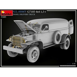 MiniArt U.S. Army G7105 4x4 1,5t Panel Delivery Truck - 1:35