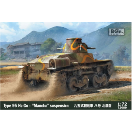 IBG Models IBG - Type 95 Ha-Go Japanese Light Tank – “Manchu” suspension - 1:72