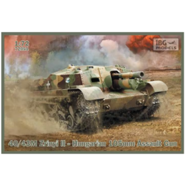 IBG Models IBG - 40/43M Zrinyi II – Hungarian 105mm Assault Gun - 1:72