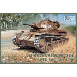 IBG Models IBG - Stridsvagn m/40 L Swedish light tank - 1:72