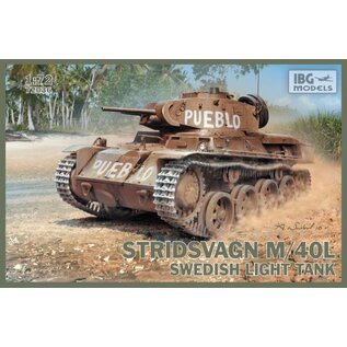 IBG Models Stridsvagn m/40 L Swedish light tank - 1:72