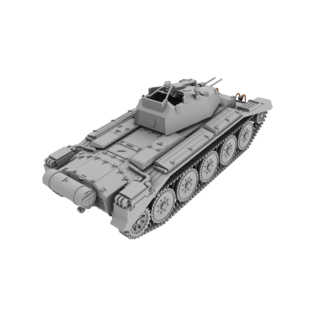 IBG Models Crusader Anti-Air Tank Mk.III with 20mm Oerlikon Guns - 1:72