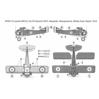 MAC Distribution MAC - Spad VII C.1 US Volunteers - 1:72