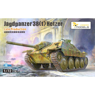 VESPID Models Jagdpanzer 38(t) Hetzer Late Production - 1:72