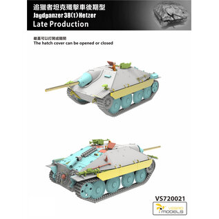 VESPID Models Jagdpanzer 38(t) Hetzer Late Production - 1:72