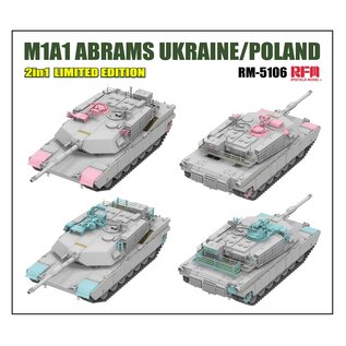 Ryefield Model M1A1 Abrams Ukraine/Poland 2in1 Limited Edition - 1:35