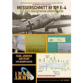 1ManArmy 1ManArmy - Messerschmitt Bf 109E-4 - Airbrush Paint Masks - 1:32