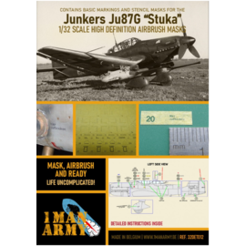 1ManArmy 1ManArmy - Junkers Ju 87G "Stuka" - Airbrush Paint Masks - 1:32
