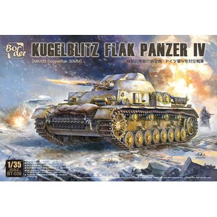 Border Model Kugelblitz Flak Panzer IV (MK103 Doppelflak 30mm) - 1:35